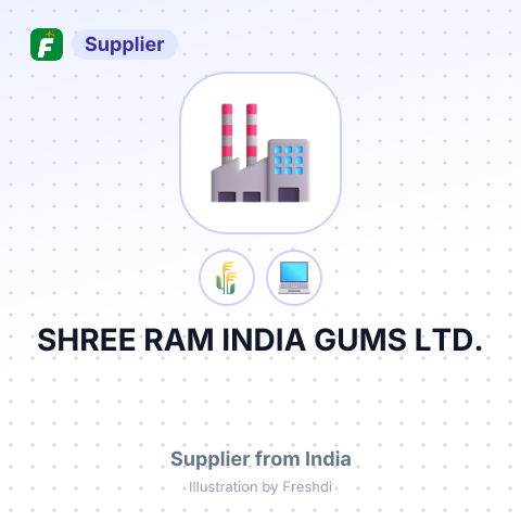 SHREE RAM INDIA GUMS LTD. – summary card, no photo uploaded yet