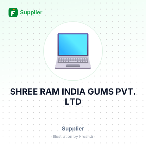 SHREE RAM INDIA GUMS PVT. LTD – summary card, no photo uploaded yet