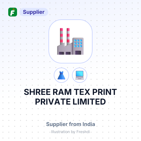 SHREE RAM TEX PRINT PRIVATE LIMITED – summary card, no photo uploaded yet