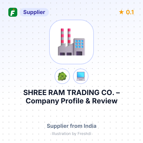 SHREE RAM TRADING CO. – summary card, no photo uploaded yet