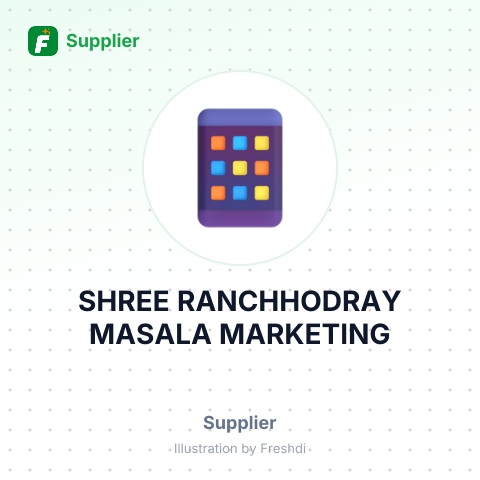 SHREE RANCHHODRAY MASALA MARKETING – summary card, no photo uploaded yet