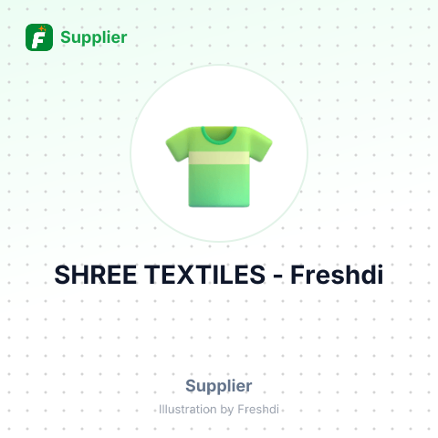 SHREE TEXTILES – summary card, no photo uploaded yet
