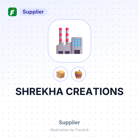 SHREKHA CREATIONS – summary card, no photo uploaded yet