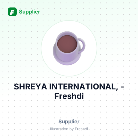 SHREYA INTERNATIONAL, – summary card, no photo uploaded yet