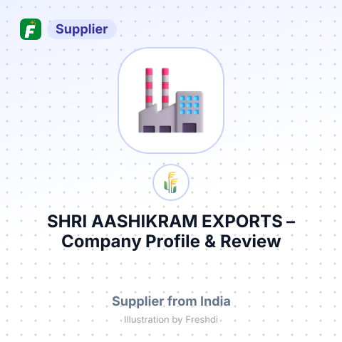 SHRI AASHIKRAM EXPORTS – summary card, no photo uploaded yet