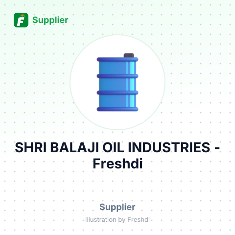 SHRI BALAJI OIL INDUSTRIES – summary card, no photo uploaded yet