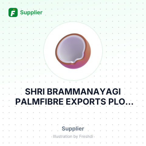 SHRI BRAMMANAYAGI PALMFIBRE EXPORTS PLOT NO- – summary card, no photo uploaded yet