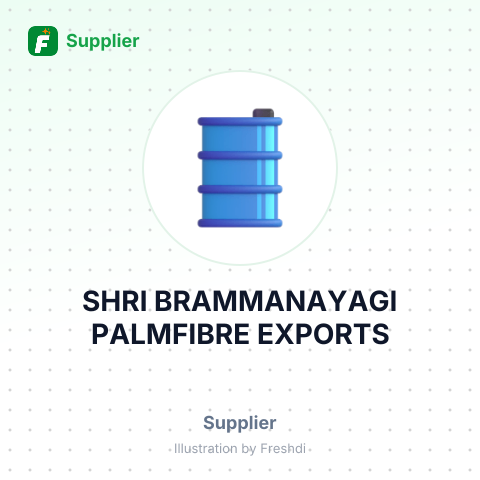SHRI BRAMMANAYAGI PALMFIBRE EXPORTS – summary card, no photo uploaded yet
