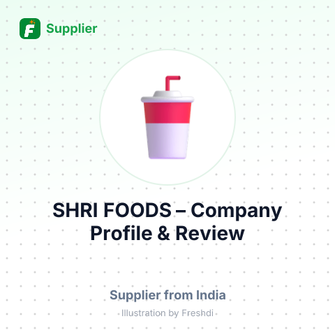 SHRI FOODS – summary card, no photo uploaded yet