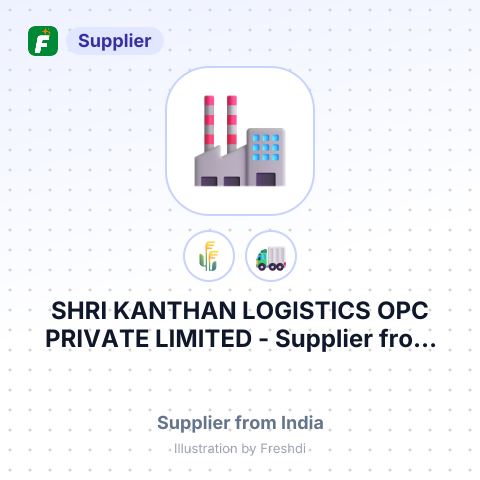 SHRI KANTHAN LOGISTICS OPC PRIVATE LIMITED – summary card, no photo uploaded yet