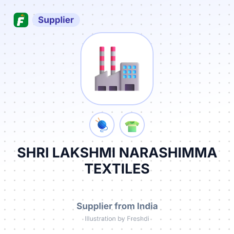 SHRI LAKSHMI NARASHIMMA TEXTILES – summary card, no photo uploaded yet