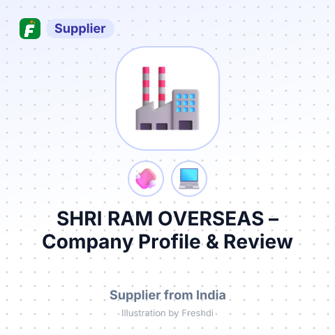 SHRI RAM OVERSEAS – summary card, no photo uploaded yet