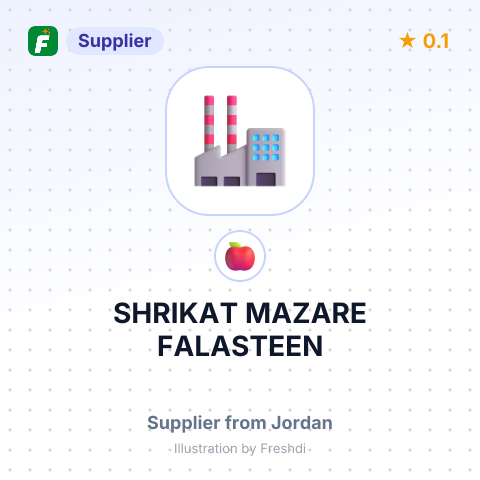 SHRIKAT MAZARE FALASTEEN – summary card, no photo uploaded yet
