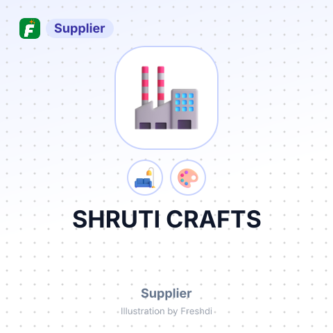 SHRUTI CRAFTS – summary card, no photo uploaded yet