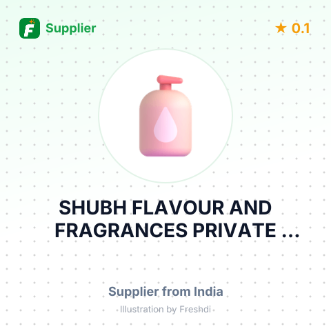 SHUBH FLAVOUR AND FRAGRANCES PRIVATE LIMITED – summary card, no photo uploaded yet