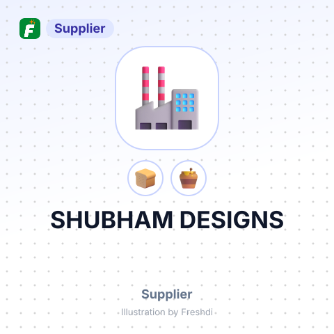 SHUBHAM DESIGNS – summary card, no photo uploaded yet