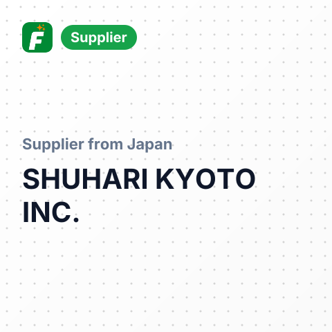 SHUHARI KYOTO INC. – summary card, no photo uploaded yet