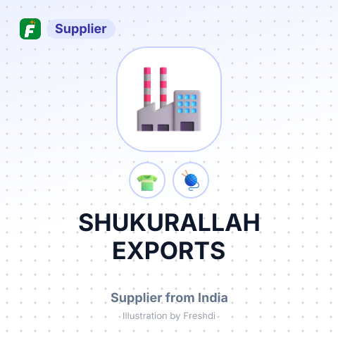 SHUKURALLAH EXPORTS – summary card, no photo uploaded yet