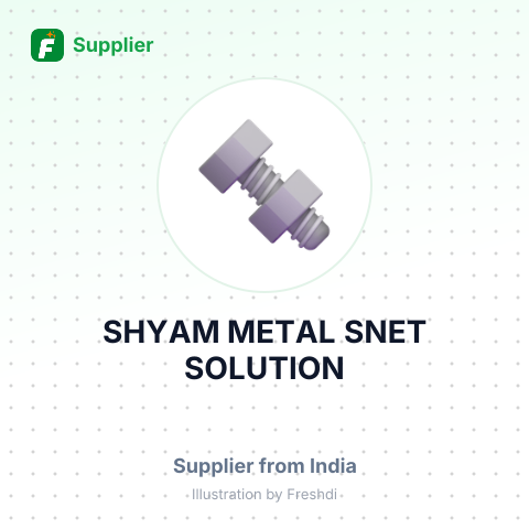 SHYAM METAL,SNET SOLUTION – summary card, no photo uploaded yet