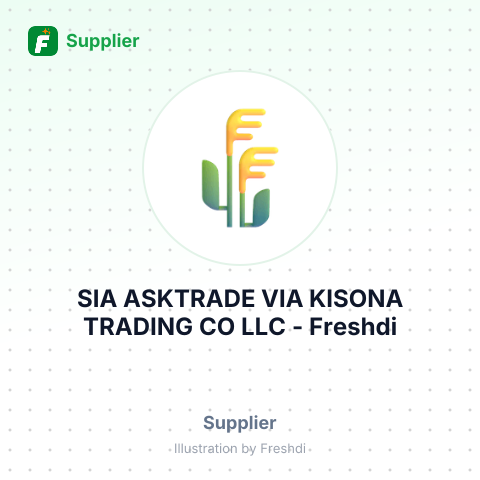 SIA ASKTRADE VIA KISONA TRADING CO LLC – summary card, no photo uploaded yet
