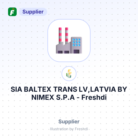 SIA BALTEX TRANS LV,LATVIA BY NIMEX S.P.A – summary card, no photo uploaded yet