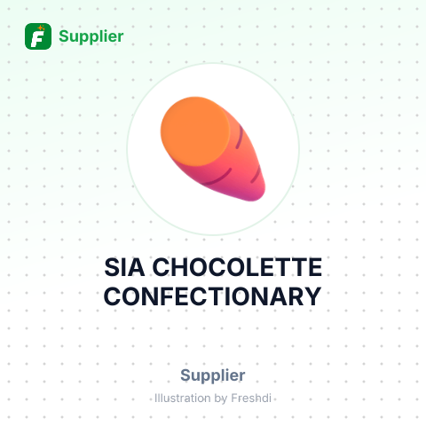 SIA CHOCOLETTE CONFECTIONARY – summary card, no photo uploaded yet