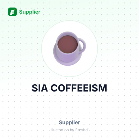 SIA COFFEEISM – summary card, no photo uploaded yet