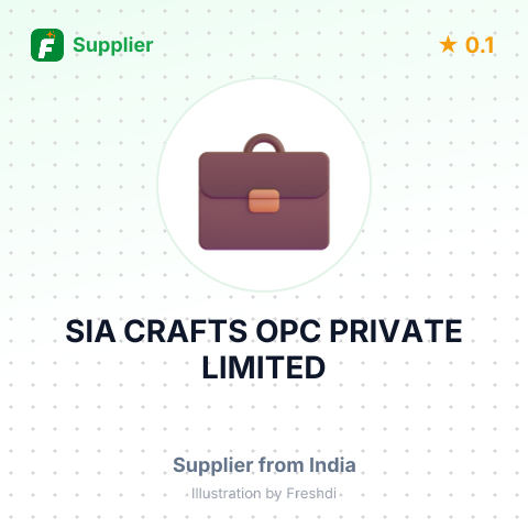 SIA CRAFTS OPC PRIVATE LIMITED – summary card, no photo uploaded yet