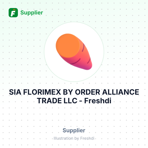 SIA FLORIMEX BY ORDER ALLIANCE TRADE LLC – summary card, no photo uploaded yet
