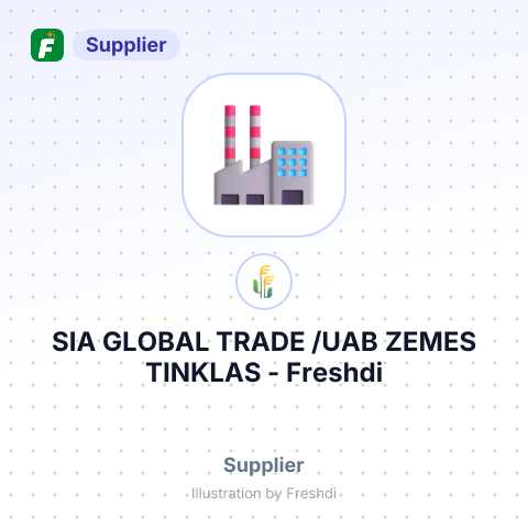 SIA GLOBAL TRADE /UAB ZEMES TINKLAS – summary card, no photo uploaded yet