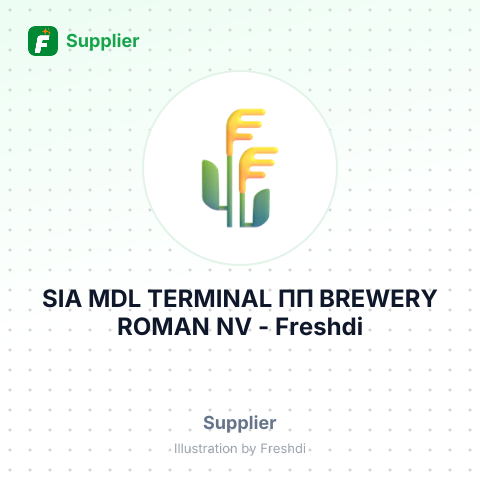 SIA MDL TERMINAL ПП BREWERY ROMAN NV – summary card, no photo uploaded yet