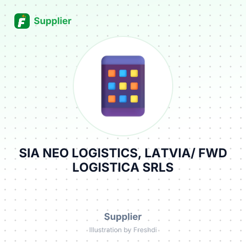 SIA NEO LOGISTICS, LATVIA/ FWD LOGISTICA SRLS – summary card, no photo uploaded yet
