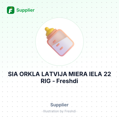SIA ORKLA LATVIJA MIERA IELA 22 RIG – summary card, no photo uploaded yet