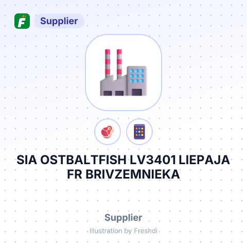 SIA OSTBALTFISH LV3401 LIEPAJA FR BRIVZEMNIEKA – summary card, no photo uploaded yet