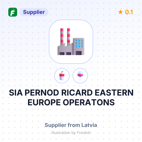 SIA PERNOD RICARD EASTERN EUROPE OPERATONS – summary card, no photo uploaded yet