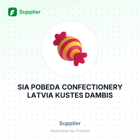 SIA POBEDA CONFECTIONERY LATVIA KUSTES DAMBIS – summary card, no photo uploaded yet