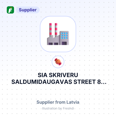 SIA SKRIVERU SALDUMIDAUGAVAS STREET 82 SKRIVERI LV 5125 LATVIJA – summary card, no photo uploaded yet