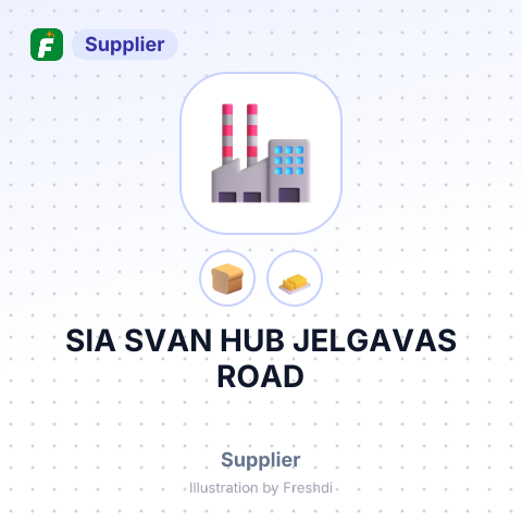 SIA SVAN HUB JELGAVAS ROAD – summary card, no photo uploaded yet
