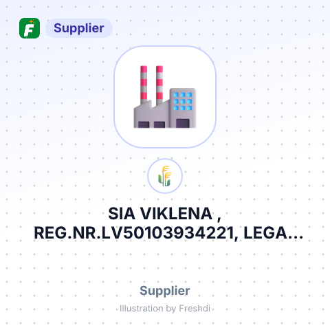 SIA VIKLENA , REG.NR.LV50103934221, LEGAL ADRESS RAINA IELA – summary card, no photo uploaded yet