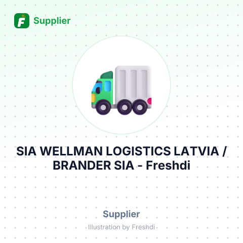 SIA WELLMAN LOGISTICS LATVIA / BRANDER SIA – summary card, no photo uploaded yet