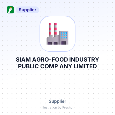 SIAM AGRO-FOOD INDUSTRY PUBLIC COMP ANY LIMITED – summary card, no photo uploaded yet