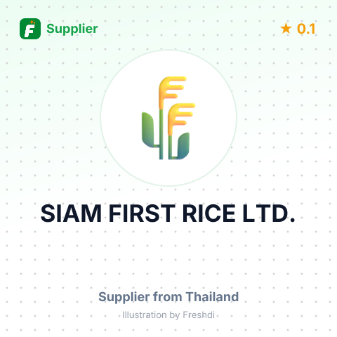 SIAM FIRST RICE LTD. – summary card, no photo uploaded yet