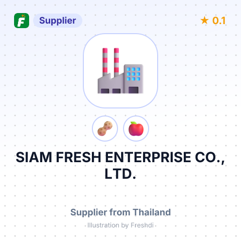 SIAM FRESH ENTERPRISE CO., LTD. – summary card, no photo uploaded yet