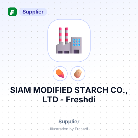 SIAM MODIFIED STARCH CO., LTD – summary card, no photo uploaded yet