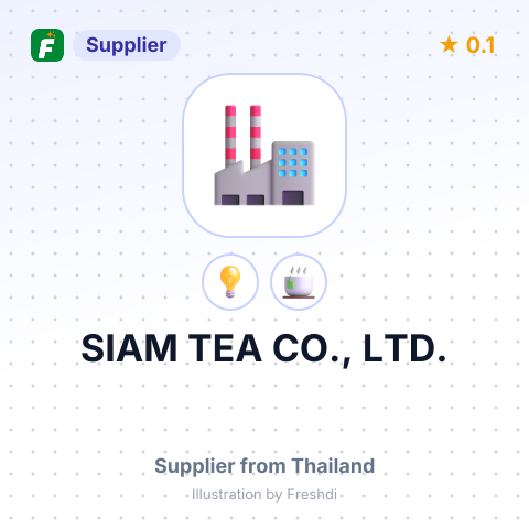 SIAM TEA CO., LTD. – summary card, no photo uploaded yet