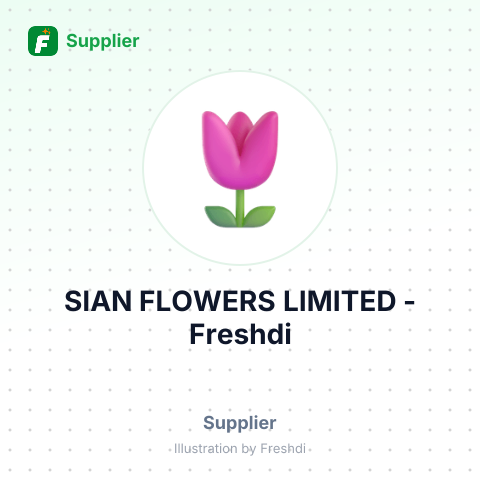SIAN FLOWERS LIMITED – summary card, no photo uploaded yet