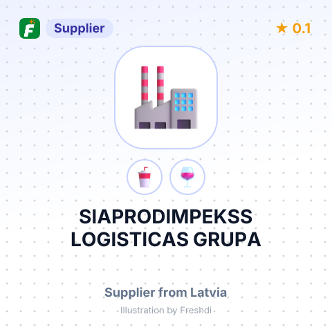 SIAPRODIMPEKSS LOGISTICAS GRUPA – summary card, no photo uploaded yet