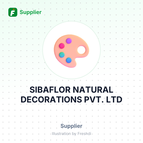 SIBAFLOR NATURAL DECORATIONS PVT. LTD – summary card, no photo uploaded yet