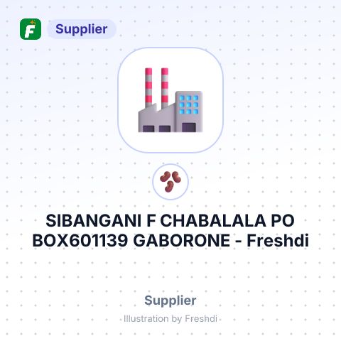 SIBANGANI F CHABALALA PO BOX601139 GABORONE – summary card, no photo uploaded yet
