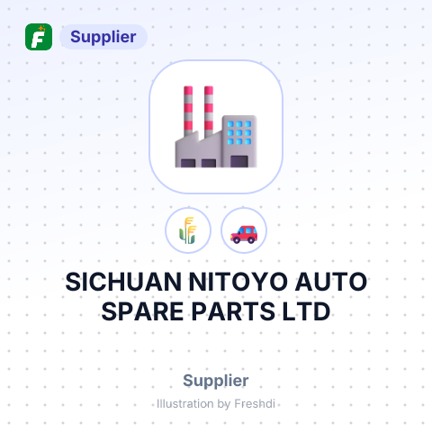 SICHUAN NITOYO AUTO SPARE PARTS LTD – summary card, no photo uploaded yet